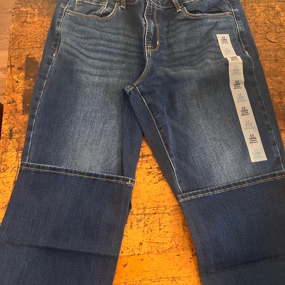 Old Navy kicker boot cut jeans size 12 - Picture 1 of 4